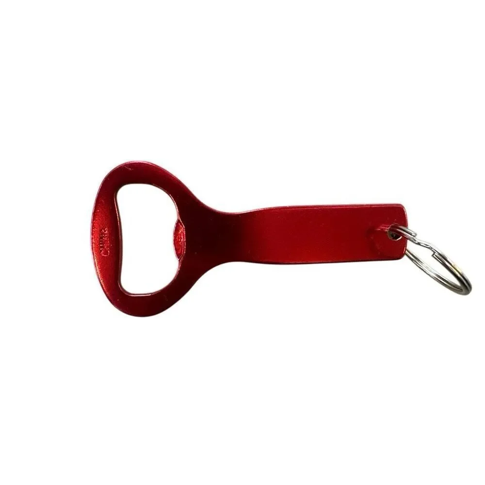 Big Agnes Red bottle opener Keychain camping outdoor recreation